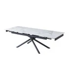 Ceramic table TML-819 white cloud black order